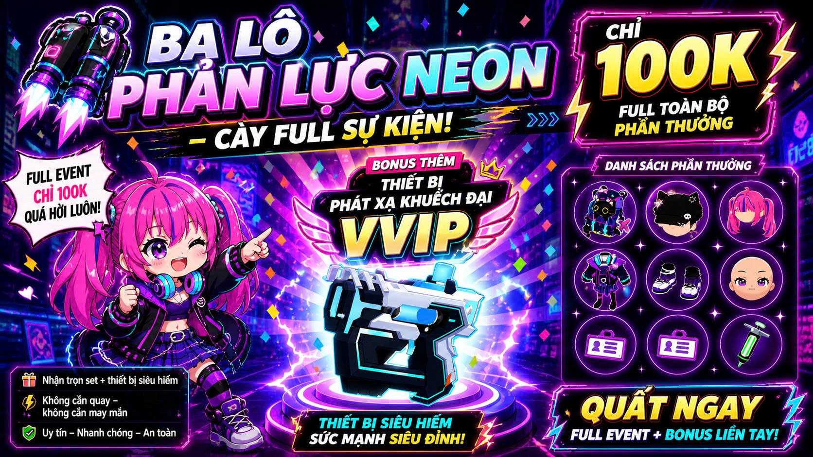 FULL SỰ KIỆN BALO PHẢN LỰC