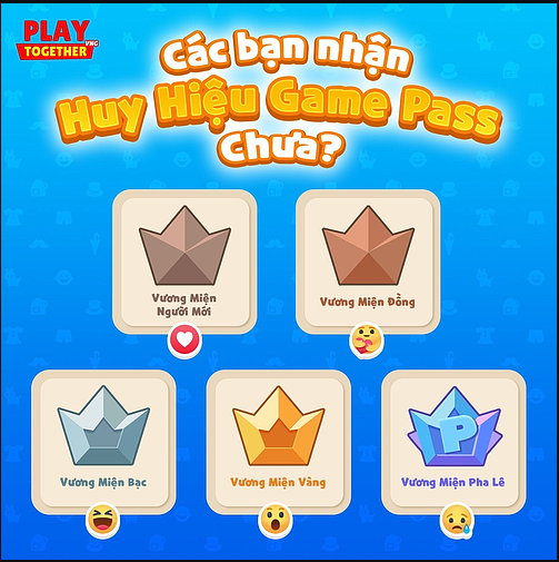 Cày Huy Hiệu Game Pass Tiệc Trò Chơi