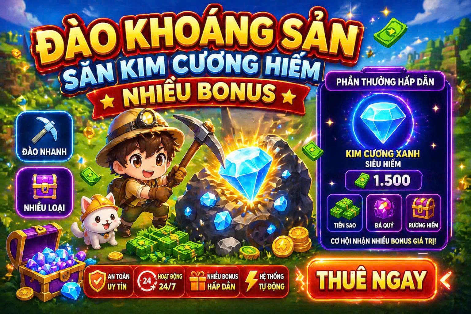Cày Khoáng sản Playtogether